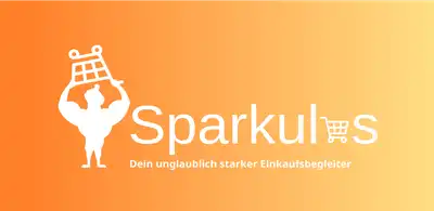 Logo mit unserem Motto: Sparkules dein unglaublich starke Einkaufsbegleiter